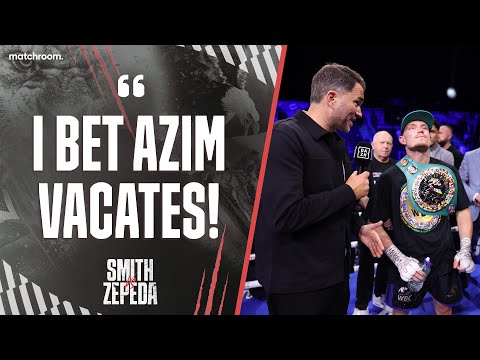 “Adam Azim, Where You At?”- Dalton Smith & Eddie Hearn Call For European Title Clash After Zepeda KO