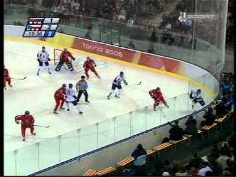 Torino 2006 Olympics quarterfinal - Czech Republic vs Slovakia