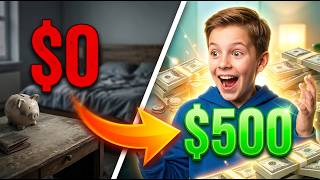 How to Start a $500/Month Business as a Kid (in 7 Days)