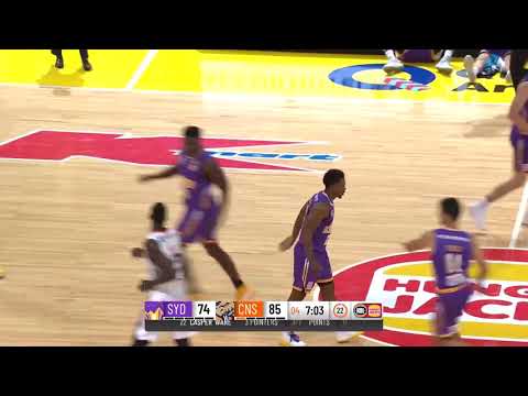 Casper Ware with 23 Points vs. Cairns Taipans