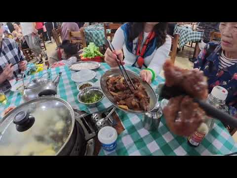 江門五洞村德隆山莊牛肉大餐