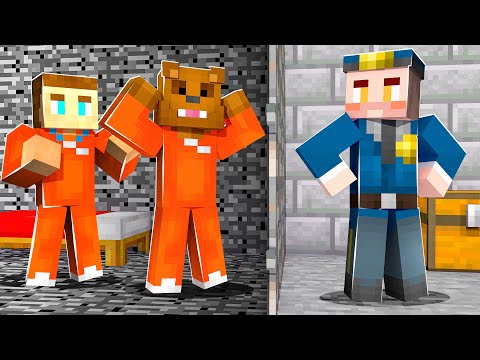 Escaping PRISON In Minecraft Modded Cops And Robbers