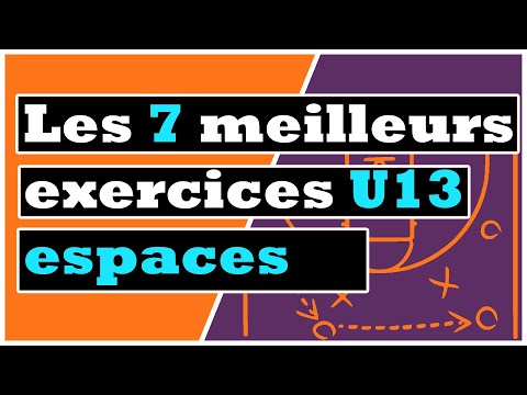 The 7 best exercises for working on spaces in U13