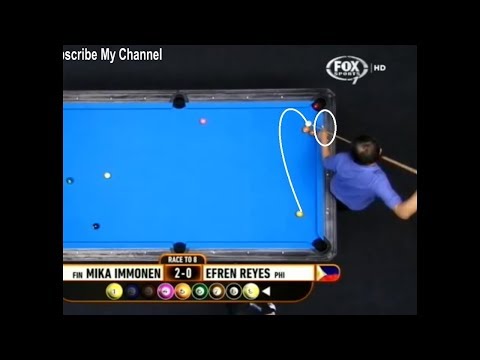 BEST Game EVER! - Legend Efren Reyes vs Mika Immonen (2018)