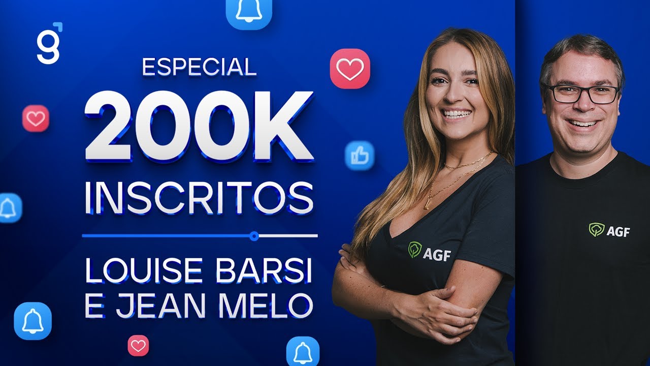 🔴 LOUISE BARSI e JEAN MELO: MELHORES AÇÕES PREVIDENCIÁRIAS | ESPECIAL 200K INSCRITOS GENIAL