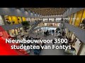 Het nieuwe Fontys-gebouw in Tilburg is volgend jaar waarschijnlijk alweer te klein