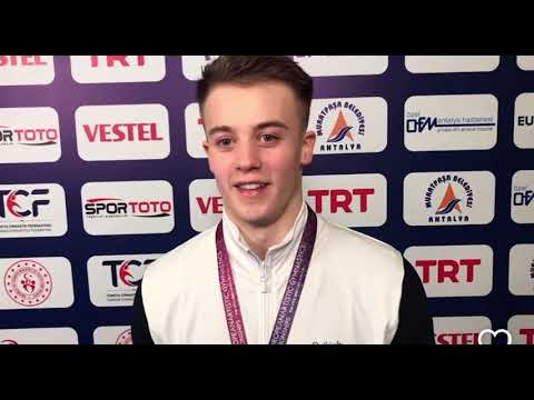 Luke Whitehouse - British Gymnastics Interview - European Championships 2023