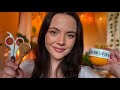 ASMR Pampering You To SLEEP | skincare, haircut, hairbrushing, personal attention [layered sounds]