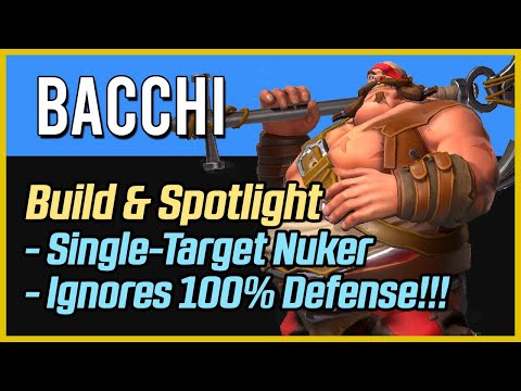 Bacchi Build & Spotlight | 100% Ignore Defense Damage Nuker! | Awaken Chaos Era Guide