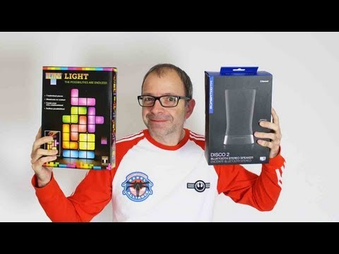 SuperTooth Disco 2 Bluetooth Speaker & My Geeky Tetris Light