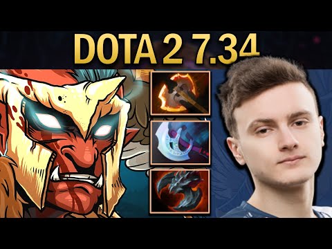 Troll Warlord Dota 2 Gameplay Miracle with 17 Kills - Manta