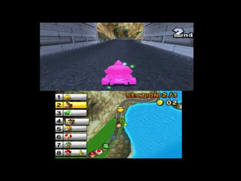 Mario Kart 7 (3DS) walkthrough - Wuhu Loop