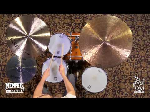 Istanbul Agop 21" Signature Mel Lewis Ride Cymbal with Rivets - 2204g (ML21-1070317S)