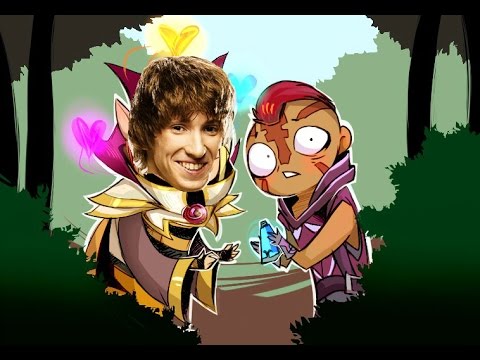 Dendi Invoker 5 VS 4 Mega ComeBack Dota 2