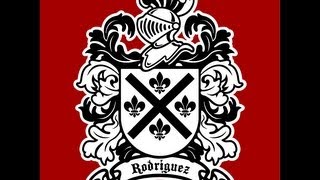 Escudos heráldicos de los 40 apellidos más comunes de España. Coats of arms of Spain.