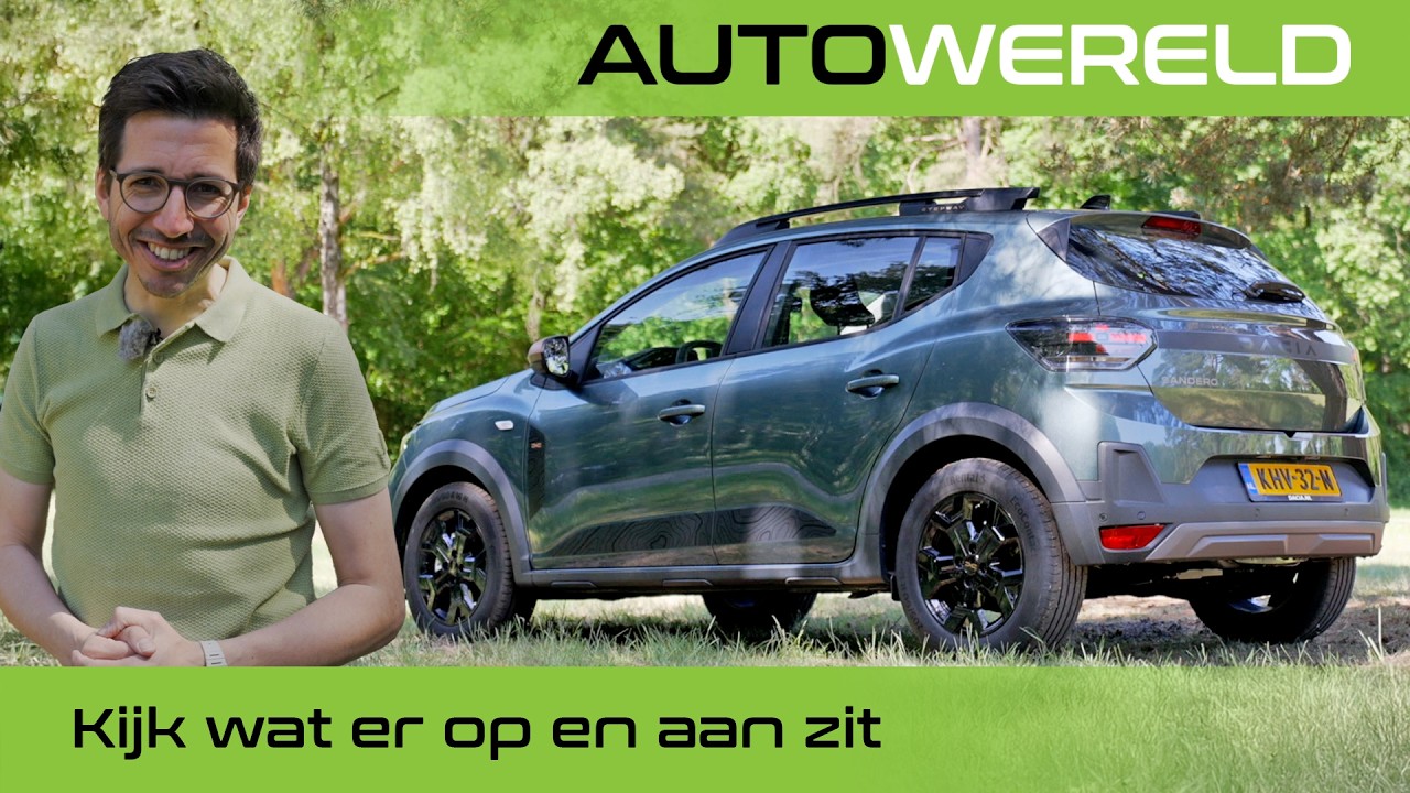 Vernieuwde Dacia Sandero; hybride, LPG én verrassend luxe | Andreas Pol