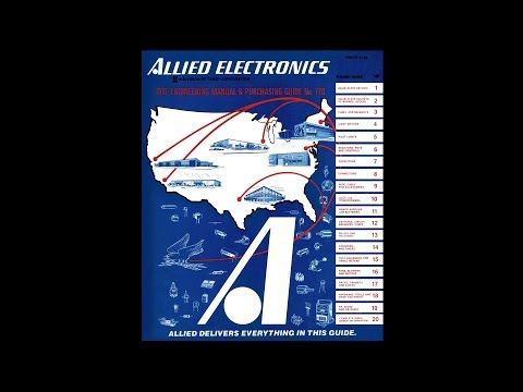 1977 Allied Electronics - Engineering Manual & Purchasing Guide Catalog #770