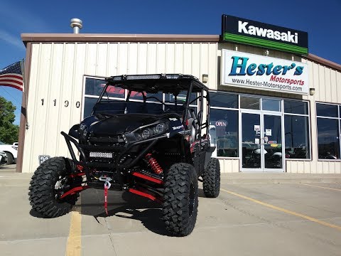 2019 Kawasaki Teryx 4 "BEAST" Long travel, rockin tunes and ALOT MORE!!