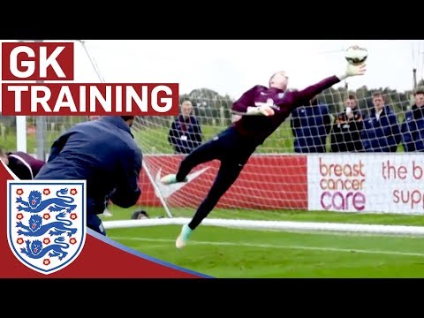 Joe Hart & goalie reactions training | Inside Training