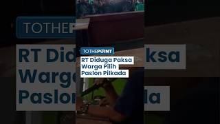 Kepala Kampung di Lampung Tengah Diduga Lakukan Pemaksaan kepada Warga dalam Tentukan Pilihan Paslon