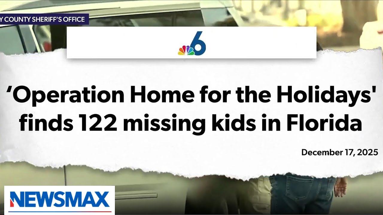 Florida authorities locate more than 100 missing children | Jason Mattera reports