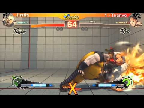 CrossXover Japan Relief Charity - SSF4AE - Justin vs Tuanvo