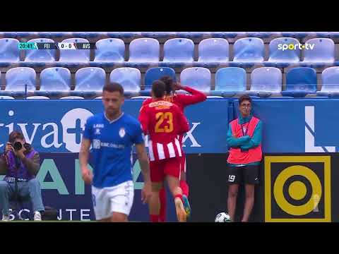 Golo Vasco Lopes: CD Feirense 0-(1) AVS - Liga Portugal SABSEG | sport tv