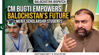 Balochistan CM Sarfraz Bugti Engages with Scholarship Students
