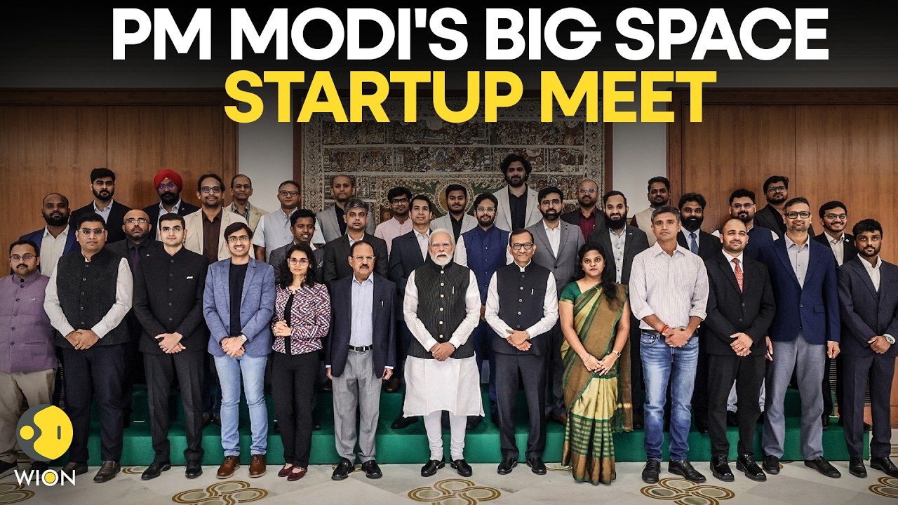 PM Modi LIVE: Prime Minister Modi Interacts With Space Entrepreneurs in Delhi | WION
