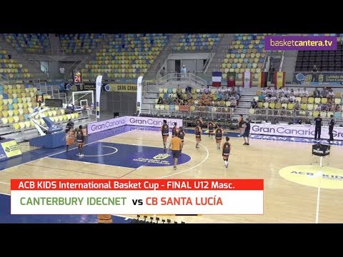 U12M - ACB KIDS CUP: Final Mini Masc. "CANTERBURY vs CB SANTA LUCÍA" (BasketCantera.TV)
