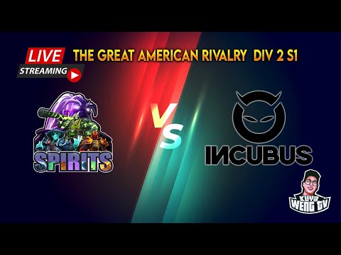 🟢[LIVE] Spirits Esports vs. Incubus Gaming (BO2) GroupStage | The Great Americal Rivalry DIV 2