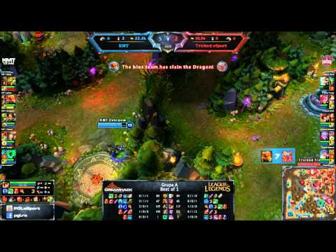 DreamHack Winter 2013 - LoL - Group A - KMT vs Tricked eSport