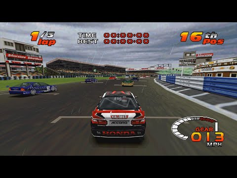 TOCA 2 Touring Car Challenge (PSX) - Enhanced Graphics in 4K (+Widescreen) - Gameplay