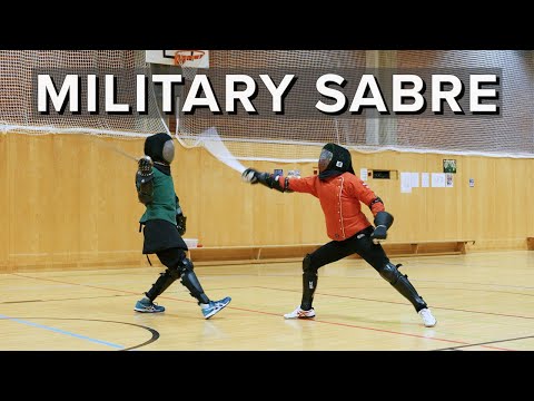 Military SABRE Sparring | Max vs Peter [HEMA]