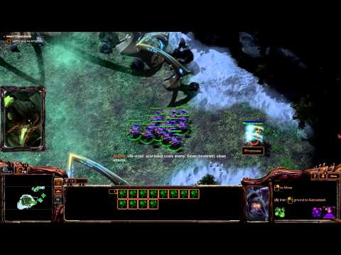 StarCraft 2 Heart Of The Swarm Campaign [Brutal] EVOLUTION mission 2 Roach