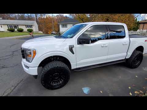 2021 Ford F150 with 4 inch BDS Lift and Fuel Militia Wheels