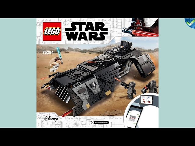 Vídeo relacionado con LEGO 75284 Star Wars Nave de Transporte de los Caballeros de REN, Juguete de Construcción del Vehículo Espacial