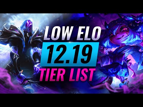 BEST LOW ELO CHAMPS: Tier List for Patch 12.19 - League of Legends