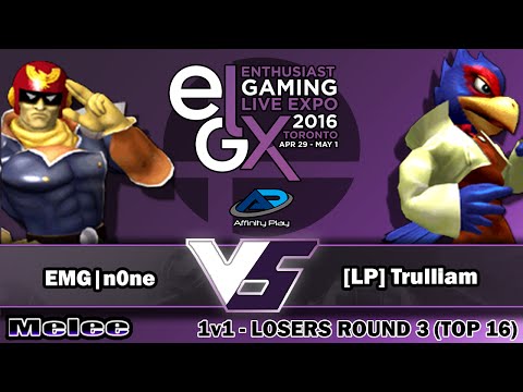 EGLX 2016   SSBM Singles Bracket Top 16   Losers Round 3   n0ne vs LP Trulliam