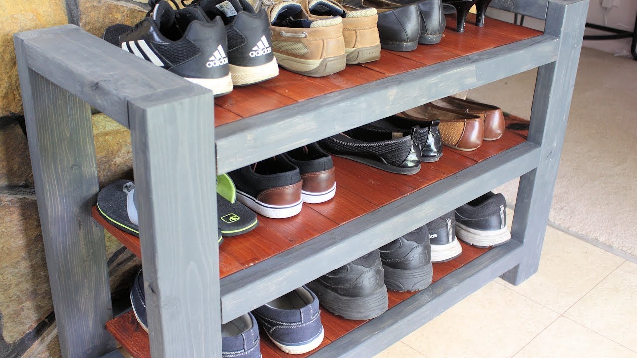 How to Build a Heavy-Duty Custom Shoe Rack