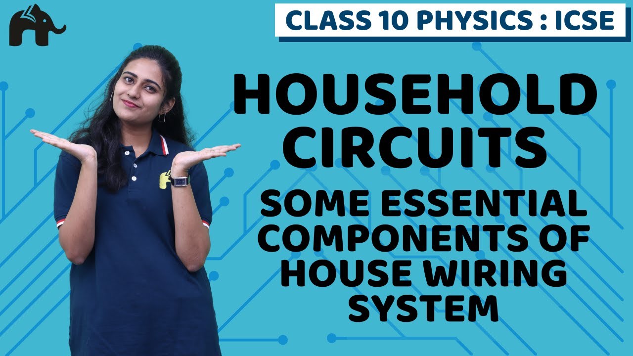 Household Circuits Class 10 ICSE Physics |Selina Chapter 9 | House Wiring System