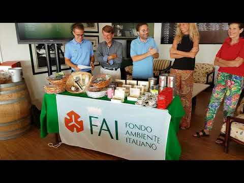 Premiazione gara FAI GOLF CUP - G.C.Punta Ala 28.07.2018