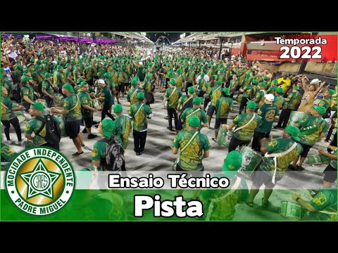 Mocidade 2022 | Pista - Ensaio Técnico | Samba ao vivo - #ET22