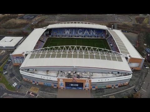 DW Stadium Overview - Home of Wigan Athletic & Wigan Warriors