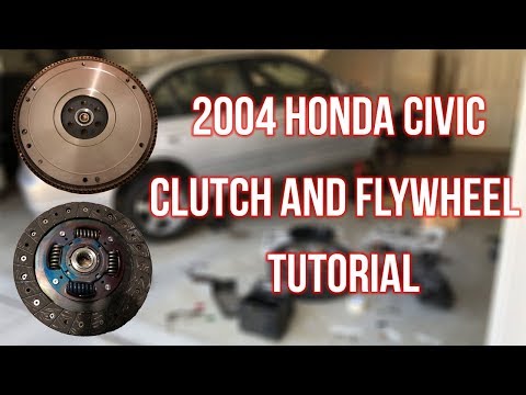 2004 Honda Civic Clutch Replacement [Full Tutorial]