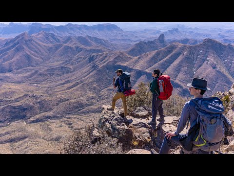 Texas's Best Trails and Most Stunning Views - Backpacking Big Bend National Park in 4K