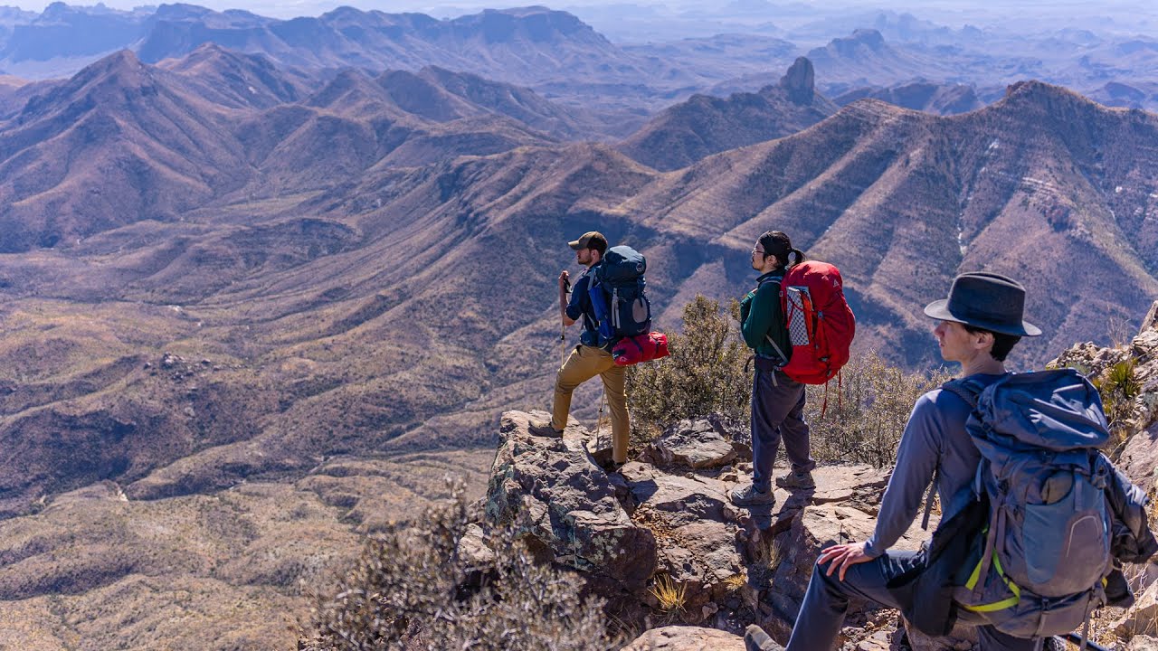 Texas's Best Trails and Most Stunning Views - Backpacking Big Bend National Park in 4K