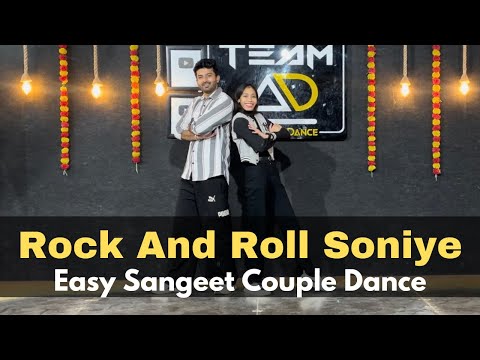 Rock And Roll Soniye Best Couple Dance Choreography #weddingdancechoreography
