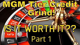 MGM Tier Credit Grind!! Part 1 - Luxor Las Vegas