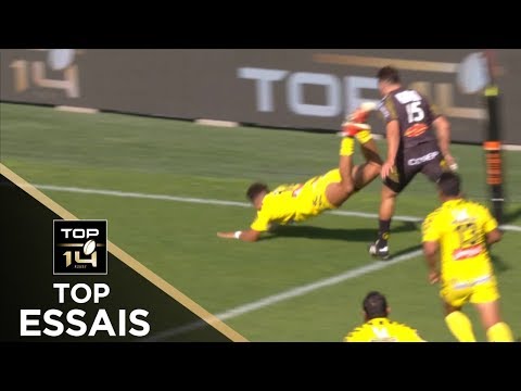 TOP Essais de la J01– TOP 14 – Saison 2019-2020